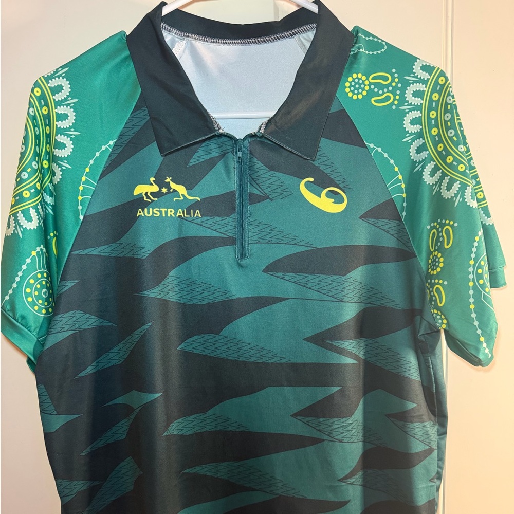 Rachael Gunn Australian Breakdancing Uniform Polo Shirt Raygun Unisex Large